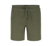BOSS Black Pyjamashorts Herren Baumwolle grün gemustert, M