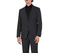 BOSS Baukasten-Schurwoll-Sakko Herren Regular Fit Schurwolle grau, 48