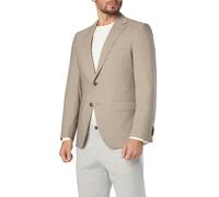 BOSS Black Sakko Herren Slim Fit Schurwolle beige, 48