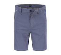 BOSS Black Shorts Herren Regular Fit Baumwoll-Stretch blau, 32