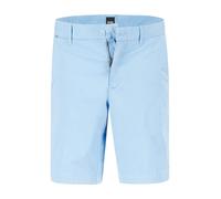 BOSS Herren H-Slice-Shorts1 Slim-Fit Shorts aus elastischem Baumwoll-Twill Hellblau 46