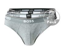 BOSS Herren Brief 3p Co/EL Slips, Open Grey 061, M EU