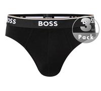 BOSS Herren Brief 3p Co/EL Slips, Black 001, L EU