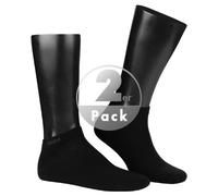 BOSS Herren 2p Uni Cc Sneakersocken, -001 black, 39-42 EU