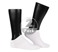 BOSS Herren 2p Uni Cc Sneakersocken, -100 white, 43-46 EU