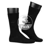 BOSS Herren 3p Rs Uni Cc Socken, New - Black1, 39-42 EU