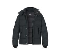 BOSS Wasserabweisende Jacke mit Logo-Aufnäher - Style H-Corbinian5, 50551599 Schwarz 56