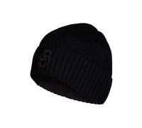 Beanie mit Label-Stitching Modell 'Edo' One Size men Black