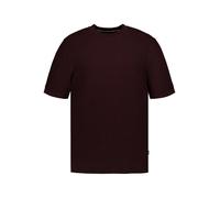 Kurzarmpullover BOSS "Nilton", Damen, Gr. XL, schwarz braun207, Strick, Obermaterial: 100% Baumwolle, unifarben, regular fit normal, Rundhals, Rippstrickbündchen, Pullover, Premium Menswear Business-C