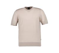BOSS Kurzarm-Pullover aus Merinowolle - Style H-Umauro, 50560476 Hellbeige XXXL