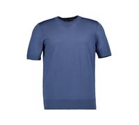 BOSS Black T-Shirt Herren Regular Fit Kurzarm Merinowolle blau, 3XL