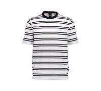 BOSS Black T-Shirt Herren Regular Fit Kurzarm Rundhals Baumwoll-Jersey blau, XXL