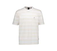 BOSS Black T-Shirt Herren Regular Fit Kurzarm Rundhals Baumwolle beige, L