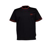 BOSS Black T-Shirt Herren Regular Fit Kurzarm Rundhals Baumwolle schwarz, L