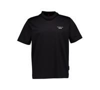 BOSS Black T-Shirt Herren Regular Fit Kurzarm Rundhals Baumwolle schwarz, XL