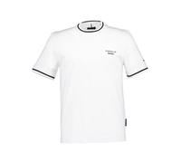 BOSS Black T-Shirt Herren Regular Fit Kurzarm Rundhals Baumwolle weiß, M