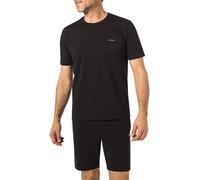 BOSS Black T-Shirt Herren Rundhals Baumwolle schwarz, S