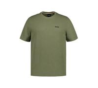 BOSS Black T-Shirt Herren Rundhals Jersey-Baumwolle grün, L