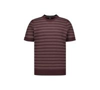 BOSS Pullover aus Baumwoll-Mix mit horizontalem Streifen - Style H-Nalon, 50560482 Dunkelbraun S