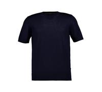 BOSS Kurzarm-Pullover aus Merinowolle - Style H-Umauro, 50560476 Dunkelblau L