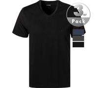 BOSS T-Shirt Classic V-Ausschnitt 3er-Pack 100% Baumwolle Dunkelgrau meliert XL