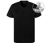BOSS 2er Pack Herren Business T-Shirt 2P Comforts, Farbe:Schwarz, Größe:2XL, Artikel:-001 Black