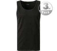 BOSS Tank Top mit Label-Detail im 3er-Pack Modell 'Modern' in Black, Größe XL