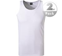 BOSS Black Tanktops Herren Baumwolle weiß, 8 (XXL)