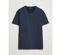 BOSS BLACK Tessler Mercerized Crew Neck T-Shirt Dark Blue Blau M