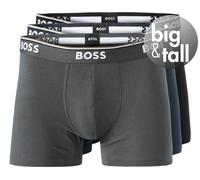 BOSS Black Trunks Herren Baumwolle blau, 10 (4XL)