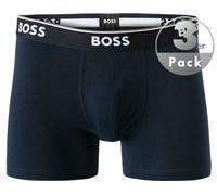 BOSS Herren, Boxershorts, New - Open Blue480, L