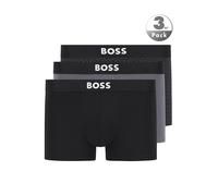 BOSS Dreierpack Boxershorts aus Stretch-Baumwolle mit Logos - Style Trunk 3P BOSS ONE D, 50549832 Blau / Grau S