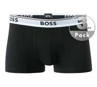 BOSS Boxershorts breiter Gummibund 3er Pack schwarz/weiß L