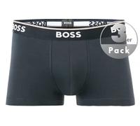 HUGO BOSS Herren Trunk 3p Co/EL Boxershorts, New - Open Blue480, S