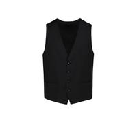 BOSS Weste mit Knopfleiste in Black, Größe 56