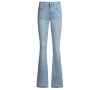 BOSS Blaue Bootcut-Jeans aus Stretch-Denim mit Schlitzen an den Säumen - Style C_ROSA BOOTCUT SPLIT, 50539642 Hellblau 33/32