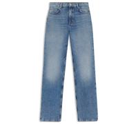 BOSS Blaue Regular-Fit Jeans mit hohem Bund aus festem Denim - Style C_ADA HR 15.0, 50558686 Blau 32/30