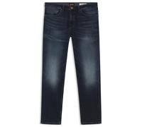 BOSS Blauschwarze Regular-Fit Jeans aus softem Motion-Denim - Style RE.MAINE BO, 50566088 Dunkelblau 36/30