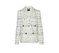 BOSS Damen Blazer JALETO Regular Fit, creme, Gr. 34