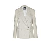 BOSS Regular-Fit Blazer aus strukturiertem Slub-Gewebe - Style Jaleto9, 50566373 Hellbeige 44