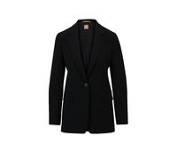 BOSS Regular-Fit Blazer aus knitterfreiem Krepp - Style Jocaluah, 50490053 Schwarz 36