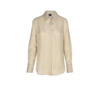 BOSS Regular-Fit Bluse mit verdecktem Verschluss - Style Beruta2, 50562889 Hellbeige 34
