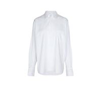 BOSS Relaxed-Fit Bluse aus gestreiftem Baumwoll-Canvas - Style Saturday_1, 50559872 Hellblau 38