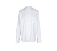 BOSS Relaxed-Fit Bluse aus gestreiftem Baumwoll-Canvas - Style Saturday_1, 50559872 Hellblau 40