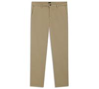 Boss 10242156 Tapered Fit Chinohose 35 Light / Pastel Brown