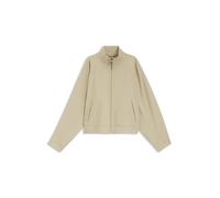 BOSS Bomberjacke aus elastischer Baumwolle mit Reißverschluss - Style C-Carinton, 50558927 Hellbeige 52