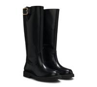 BOSS Boots aus gebürstetem Leder - Style Eleri_Boot_BOBK, 50552771 Schwarz 39