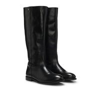 BOSS Boots aus Leder mit Double-B-Monogramm-Details - Style Lycia_Boot_LT, 50573088 Schwarz 39