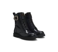 BOSS Boots aus Leder mit Schnallen-Detail - Style Eleri_LUBootie_BOBK, 50552772 Schwarz 40