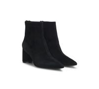 BOSS Boots aus Veloursleder mit Blockabsatz - Style Gracey_ChBootie70_SD, 50548812 Schwarz 36.5